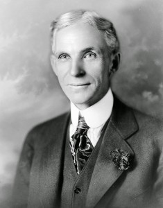 Henry Ford in 1919 Public domain image from Wikipedia
