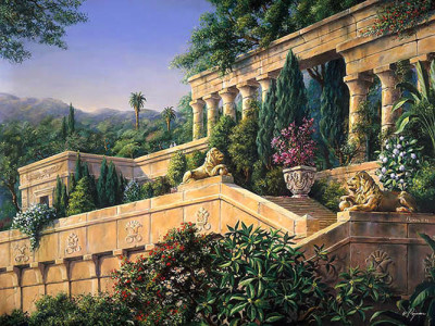 The Hanging Gardens of Babylon Source Unknown