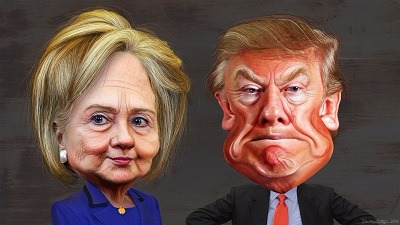 Hillary_Clinton_vs._Donald_Trump_-_Caricatures