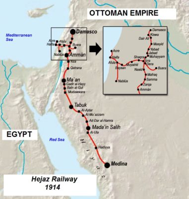 Hejaz Railroad 1914